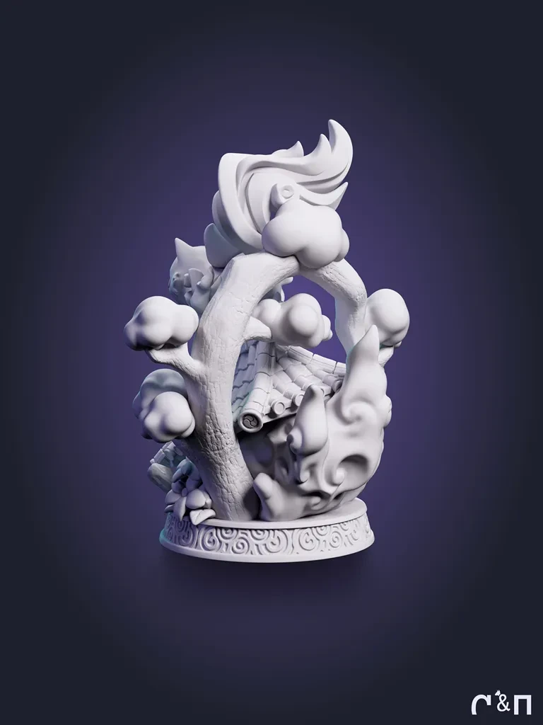 Фигурка Аматерасу Amaterasu от NomNom Studio под покрас 12,3 см Фигурка Аматерасу Amaterasu от NomNom Studio под покрас 12,3 см