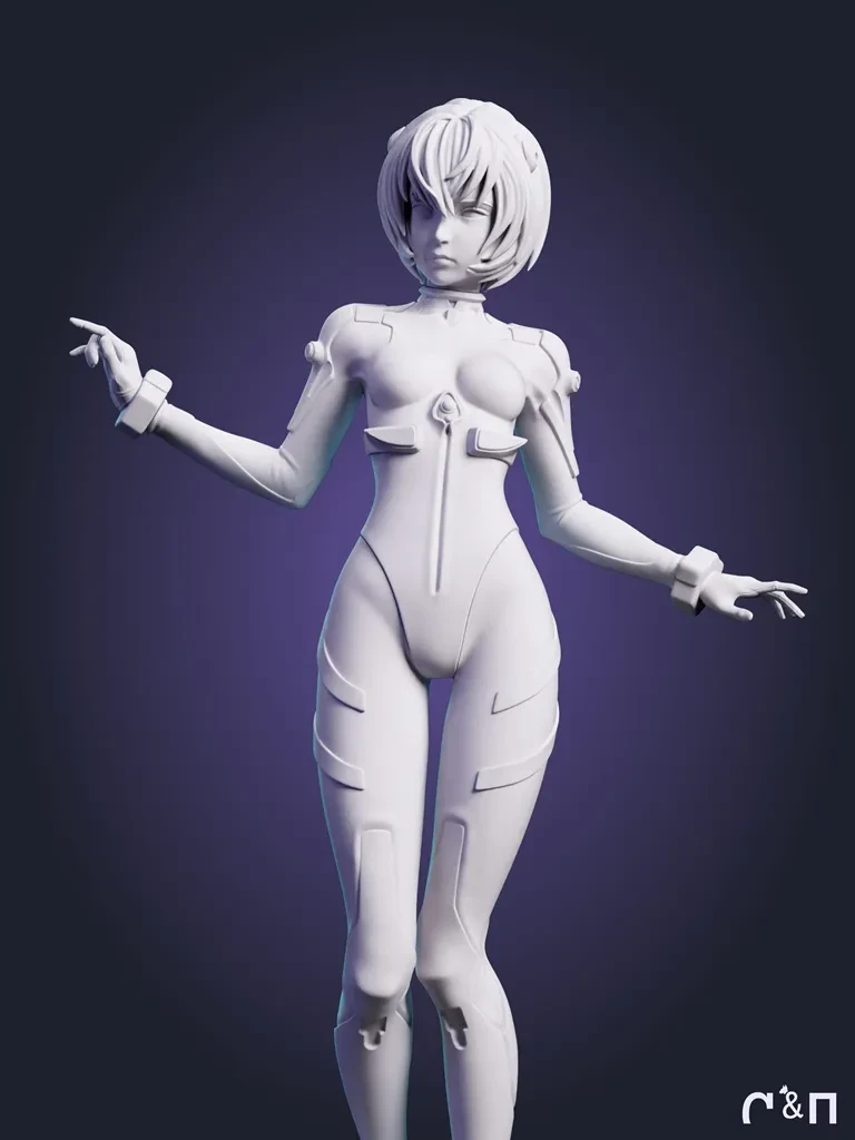 Фигурка Рей Аянами Rei Ayanami из аниме Евангелион Evangelion под покрас 20 см Фигурка Рей Аянами Rei Ayanami из аниме Евангелион Evangelion под покрас 20 см