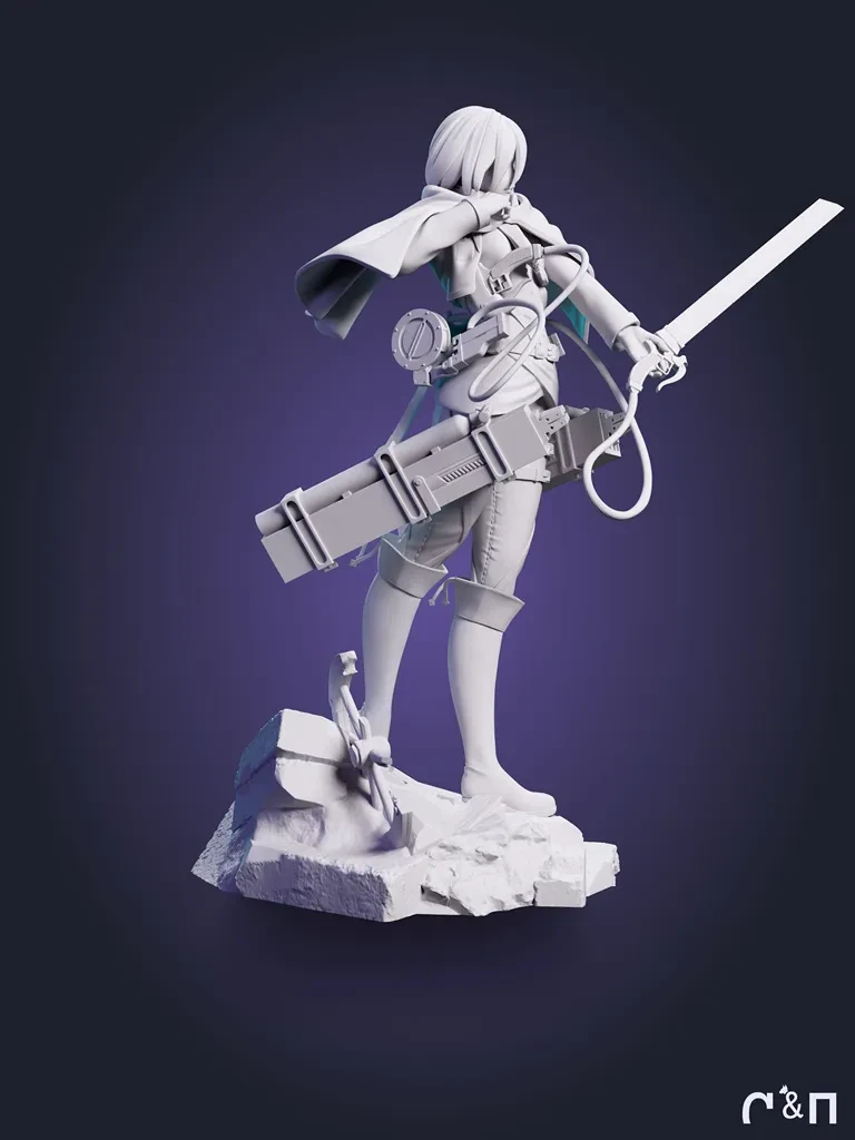 Фигурка Микаса Аккерман Mikasa из аниме Атака титанов Attack on Titan под покрас 25 см Фигурка Микаса Аккерман Mikasa из аниме Атака титанов Attack on Titan под покрас 25 см