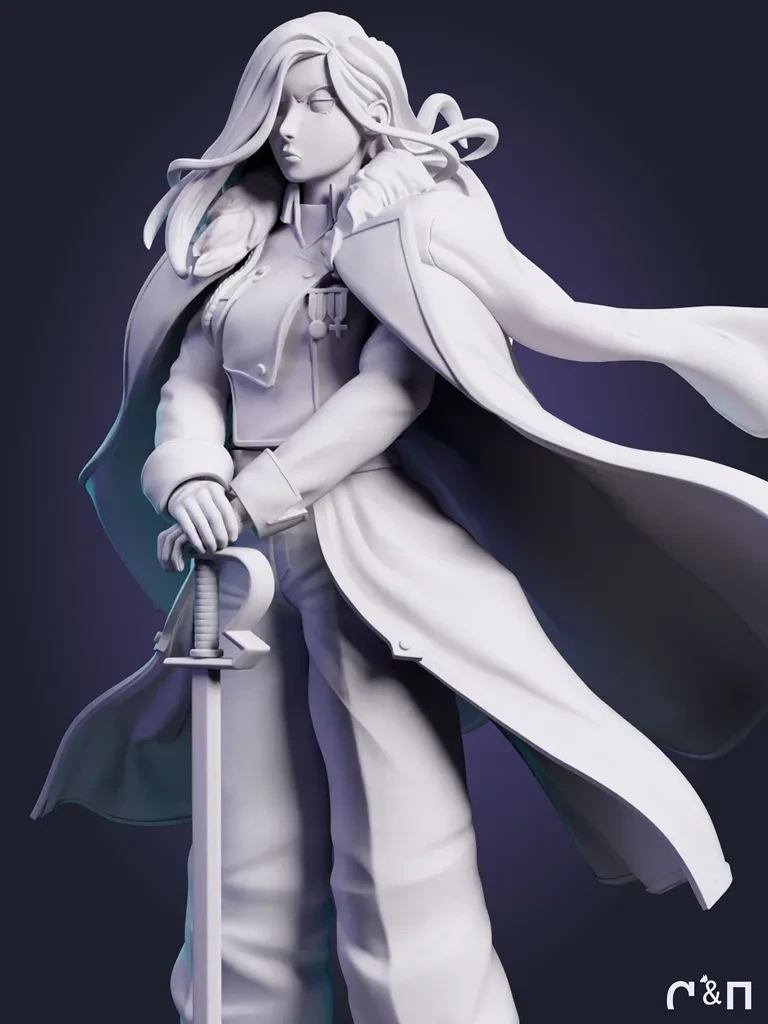 Фигурка Оливия Армстронг Olivier из аниме Стальной алхимик: Братство Fullmetal Alchemist: Brotherhood под покрас 22.1 см Фигурка Оливия Армстронг Olivier из аниме Стальной алхимик: Братство Fullmetal Alchemist: Brotherhood под покрас 22.1 см