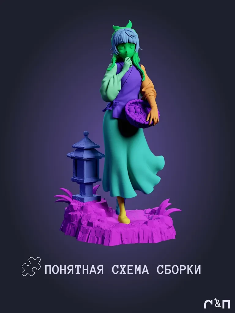 Фигурка Маомао MaoMao из аниме Дневник аптекаря The Apothecary Diaries по... Фигурка Маомао MaoMao из аниме Дневник аптекаря The Apothecary Diaries по...