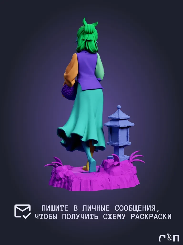 Фигурка Маомао MaoMao из аниме Дневник аптекаря The Apothecary Diaries по... Фигурка Маомао MaoMao из аниме Дневник аптекаря The Apothecary Diaries по...