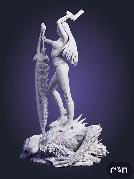 Фигурка Trish из Игры DMC 5 35см Фигурка Trish из Игры DMC 5 35см
