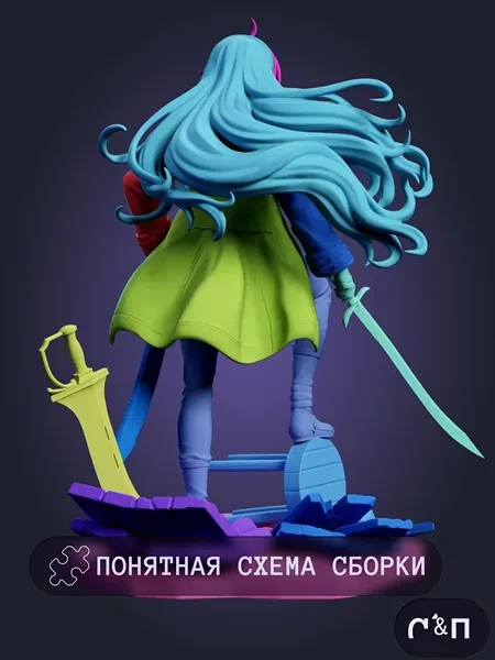 Фигурка Eris Greyrat из Аниме Jobless reincarnation 18,2см Фигурка Eris Greyrat из Аниме Jobless reincarnation 18,2см