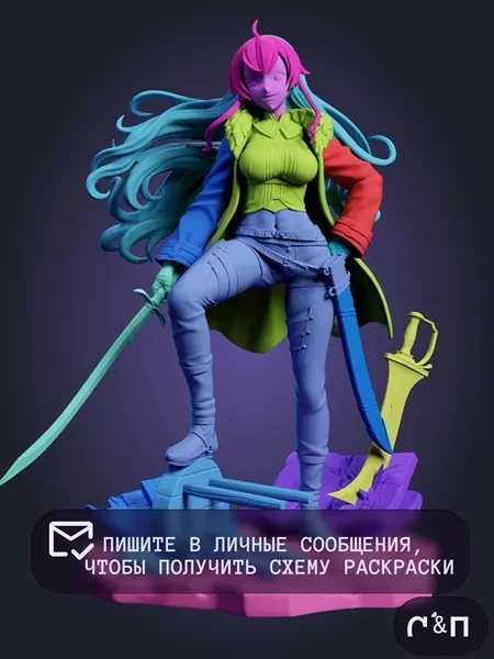 Фигурка Eris Greyrat из Аниме Jobless reincarnation 18,2см Фигурка Eris Greyrat из Аниме Jobless reincarnation 18,2см