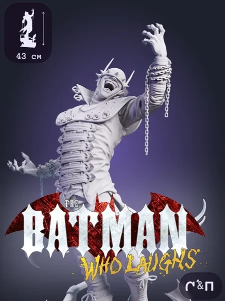 Фигурка The Batman Who Laughs из Комиксы DC 43,2см Фигурка The Batman Who Laughs из Комиксы DC 43,2см