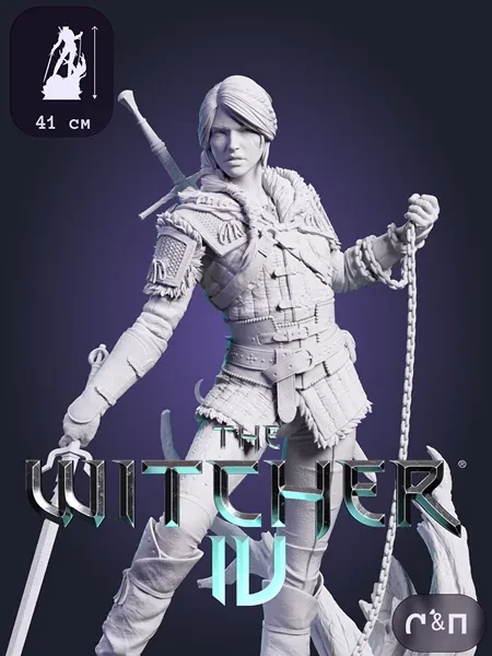 Фигурка Ciri из Игры Witcher IV 35см Фигурка Ciri из Игры Witcher IV 35см