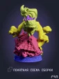 Фигурка Аматерасу Amaterasu от NomNom Studio под покрас 12,3 см