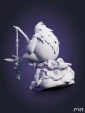 Фигурка Ори и Нару Ori and Naru из игры Ori and Blind Forest под покрас 11,6 см