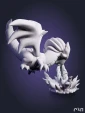 Фигурка дракона Blue Eyes White Dragon из аниме YU GI OH под покрас 9,1 см