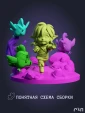 Фигурка Линк Link Chibi из игры Зельда Zelda под покрас 6,5 см