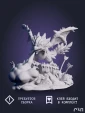 Фигурка Раталос Rathalos Chibi из аниме Monster Hunter World под покрас 9,7 см