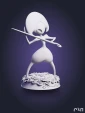 Фигурка Лейс Lace из игры Hollow Knight Silksong под покрас 20 см