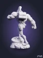 Фигурка Червяк Джим Earthworm Jim под покрас 25 см