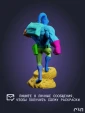 Фигурка Червяк Джим Earthworm Jim под покрас 25 см