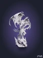 Фигурка Иллидан Illidan из игры WoW World of Warcraft под покрас 30 см