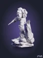 Фигурка Т-60 Силовая броня T-60 Power Armour из игры Fallout 4 под покрас 22.9 см