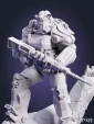Фигурка Т-60 Силовая броня T-60 Power Armour из игры Fallout 4 под покрас 22.9 см