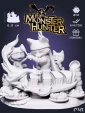 Фигурка чибик Meowscular Chef из игры Охотник на монстров Monster Hunter под покрас 6.8 см