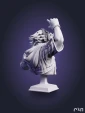 Фигурка бюст Тидус Tidus из игры Final Fantasy X под покрас 8.4 см