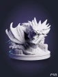 Фигурка Крошечный Смауг Tiny Smaug из фильма Хоббит The Hobbit под покрас 15 см