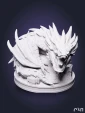 Фигурка Крошечный Смауг Tiny Smaug из фильма Хоббит The Hobbit под покрас 15 см