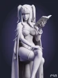 Фигурка Тарья Tharja из игры Fire Emblem под покрас 20 см