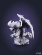 Фигурка Нергигант Chibi Nergigante из игры Monster Hunter World под покрас 8 см