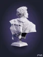 Фигурка бюст Густав Gustave из игры Clair Obscur: Expedition 33 под покрас 8,6 см