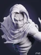 Фигурка бюст Разиэль Raziel из игры Пожиратель душ Soul Reaver под покрас 9,7 см