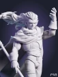 Фигурка Магус Magus из игры Chrono Trigger Хроно Триггер под покрас 18.6 см