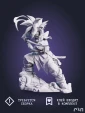 Фигурка Кроно Crono из игры Chrono Trigger Хроно Триггер под покрас 15.5 см
