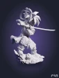 Фигурка Кроно Crono из игры Chrono Trigger Хроно Триггер под покрас 15.5 см