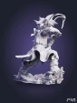 Фигурка Кроно Crono из игры Chrono Trigger Хроно Триггер под покрас 15.5 см