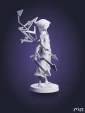 Фигурка Медуза Medusa из аниме Пожиратель душ Soul Eater под покрас 30 см