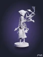 Фигурка Медуза Medusa из аниме Пожиратель душ Soul Eater под покрас 30 см