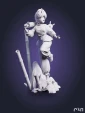 Фигурка Ранма 1/2 Ranma из аниме под покрас 25 см