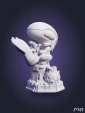 Фигурка чибик Чужой Xenomorph из фильма Чужой Alien под покрас 6.9 см
