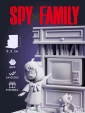 Фигурка Аня Форджер и телевизор из аниме Шпионская семья Spy x Family под покрас 8.3 см