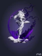 Фигурка Беру Shadow Beru из аниме Solo Leveling под покрас 27.8 см