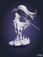 Фигурка Ичиго из аниме Блич Bleach под покрас 21.1 см