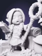 Фигурка чибик Марсиль Chibi Marcille из аниме Подземелье вкусностей Delicious in Dungeon под покрас 8.7 см