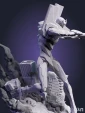 Фигурка Евангелион-02 Eva-02 из аниме Евангелион Neon Genesis Evangelion под покрас 17.9 см