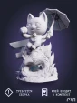 Фигурка чибик Турбо кот Chibi TurboCat из аниме Дандадан Dandadan под покрас 7.6 см