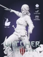 Фигурка Цири Ciri из игры Ведьмак 3: Дикая Охота The Witcher 3 под покрас 25 см