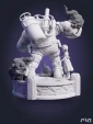 Фигурка Вышибала Big Daddy Bouncer из игры BioShock под покрас 24.2 см