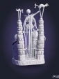 Фигурка Джек Скеллингтон Jack Skellington из фильма Кошмар перед Рождеством под покрас 21.8 см