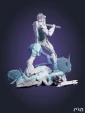 Фигурка Райден Raiden из игры Metal Gear Rising: Revengeance под покрас 19.4 см