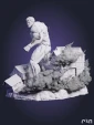 Фигурка Бронированный титан Armored Titan из аниме Атака титанов Attack on Titan под покрас 18 см