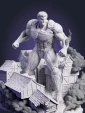 Фигурка Бронированный титан Armored Titan из аниме Атака титанов Attack on Titan под покрас 18 см